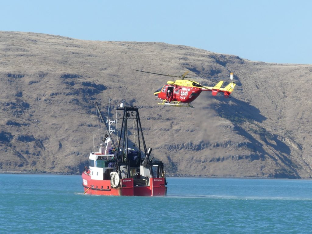 Westpac Helicopter  winching