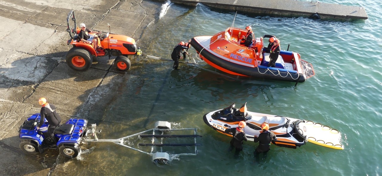 Hamilton Jet Rescue and our now-retired jet ski Southern Trust Rescue